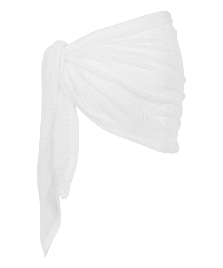 Stickad strandpareo, Vit