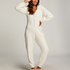 Onesie Fleece, Vit