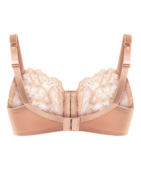 Icke formpressad bygel-bh Sophie, Brun