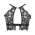 Olivia bralette Curvy, Svart
