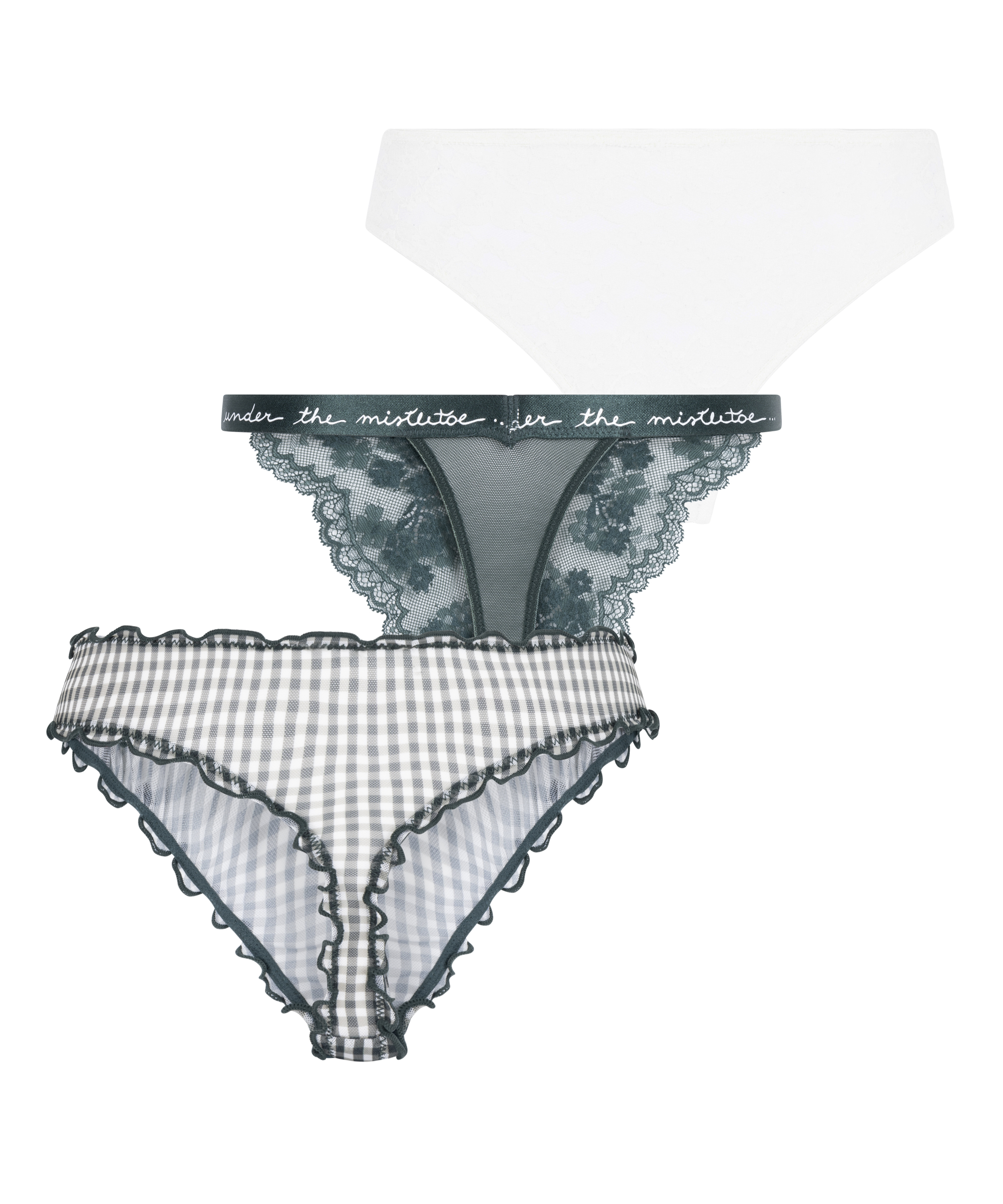 Julstringtrosa presentset, Gr&ouml;n, main