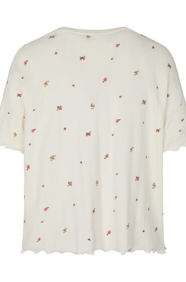 Hunkemöller Pyjamas Topp Pointelle dam – bild 2