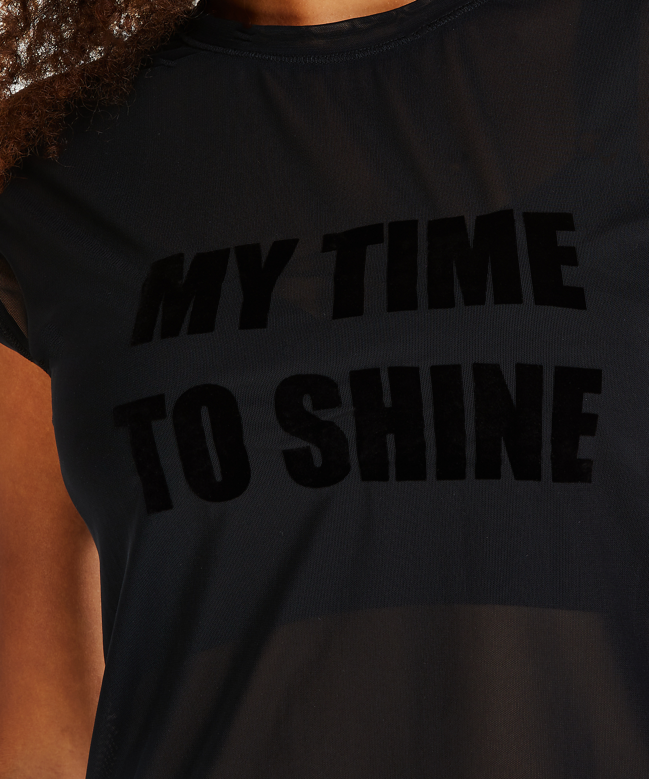 HKMX sporttop Time to shine, Svart, main