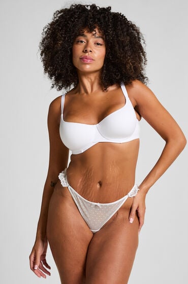 Hunkemöller Stringtrosa Mary Vit