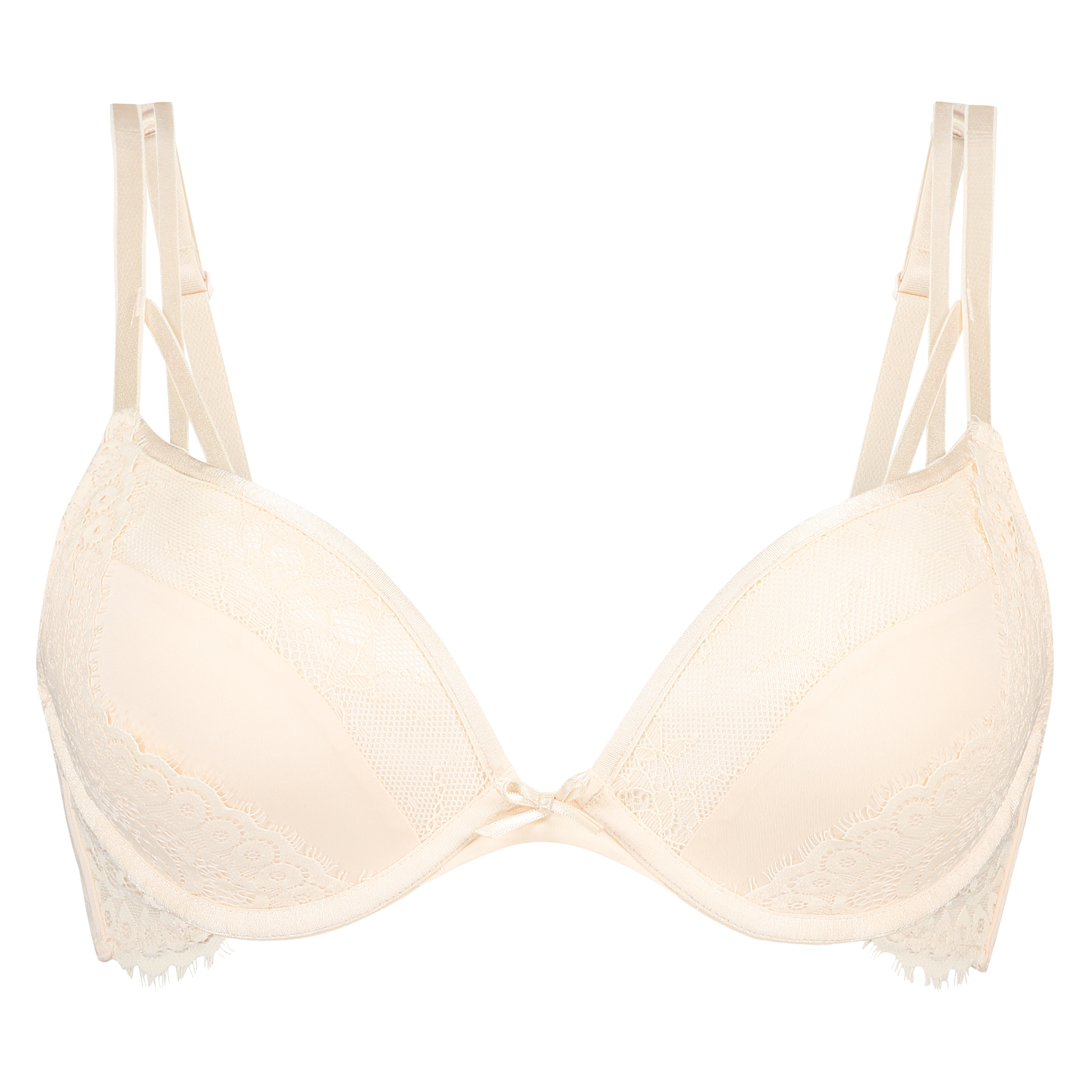 Formpressad bygel-bh med push-up Hilary, Beige, main