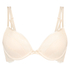 Formpressad bygel-bh med push-up Hilary, Beige
