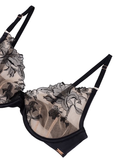 Icke formpressad bygel-bh Anouk, Svart