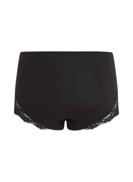 Superslip Maxi spets, Svart