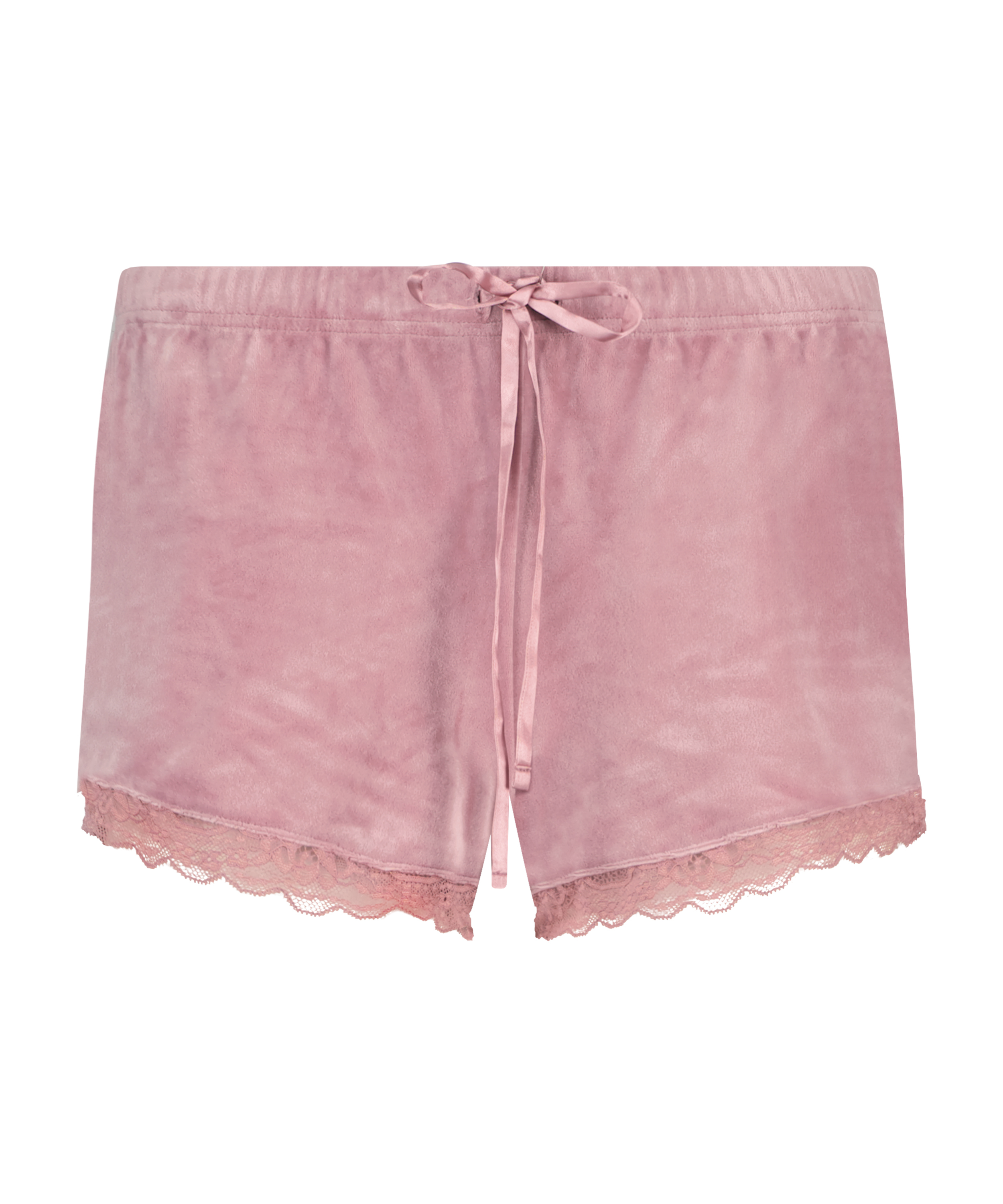 Shorts Velour Lace, Rosa, main
