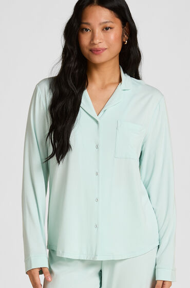 Hunkemöller Långärmad jerseyjacka Essential Blå