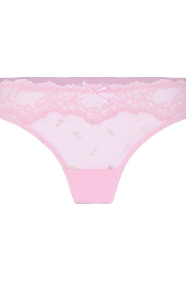 Hunkemöller Highleg String Camellia dam – bild 3