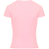 Kort&auml;rmad pyjamastopp Rib Crew Neck, Rosa