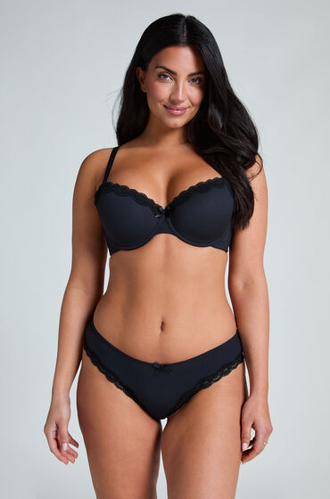 Hunkemöller Lola brazilian-trosa Svart — produktbild