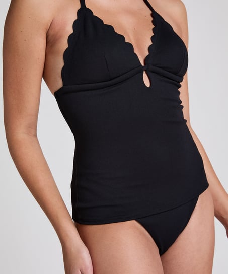 Formande tankini, Svart