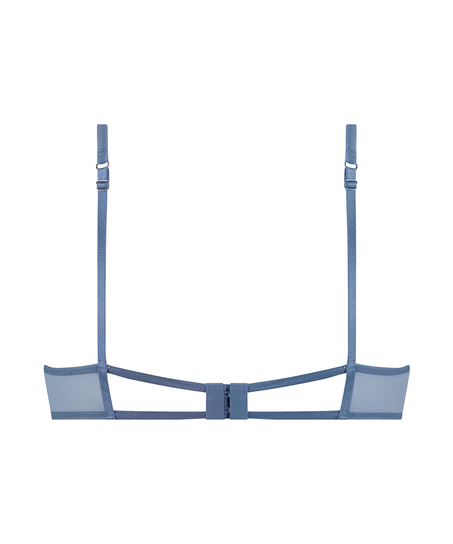Icke-vadderad bygel-bh Molly, Blå