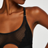 Duckie bralette, Svart