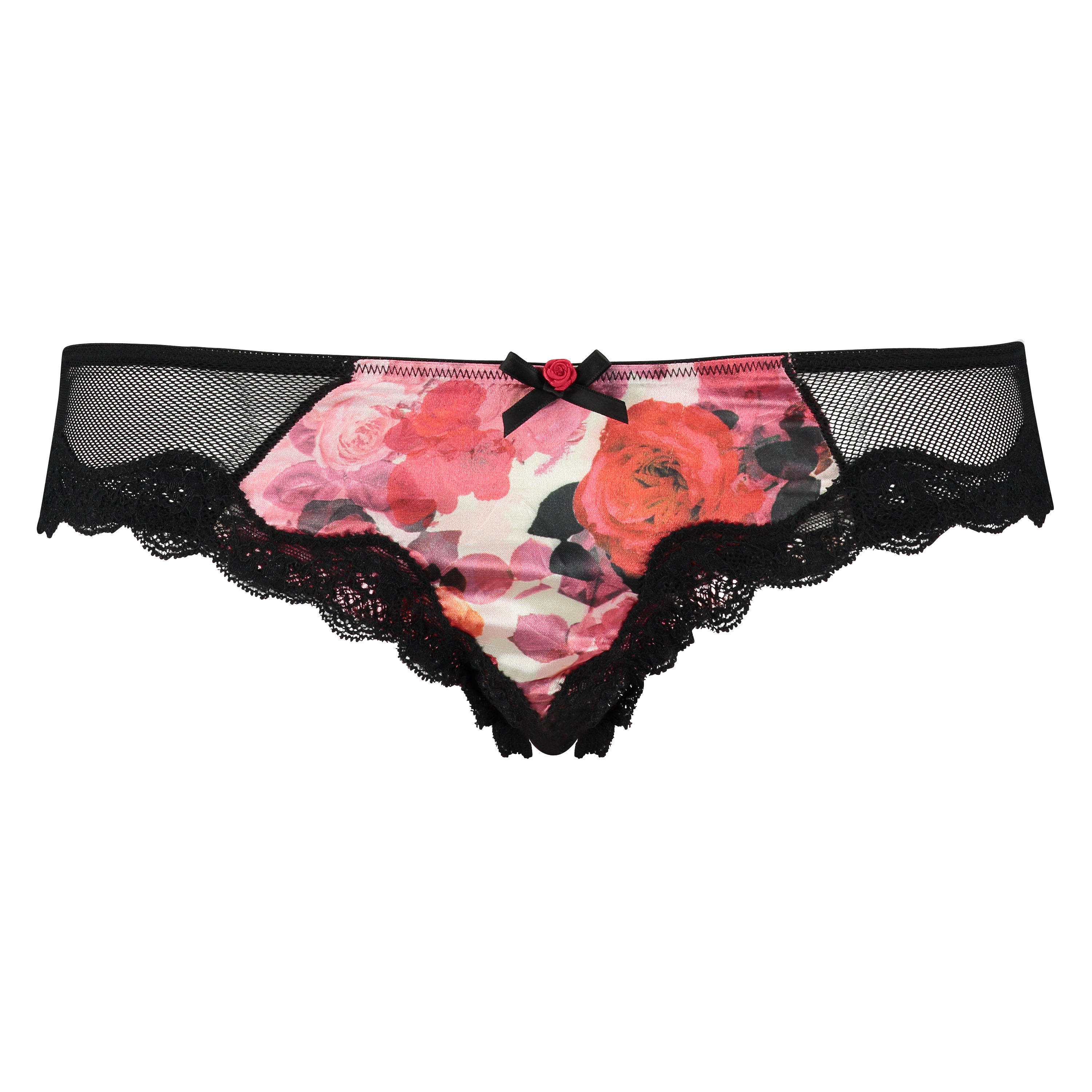 L&aring;g brazilian-trosa Rosalyn, Svart, main