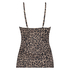 Leopard-tankini, Beige
