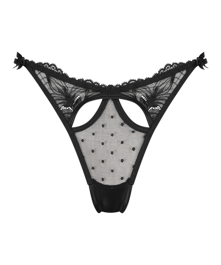 Stringtrosa Lulu, Svart