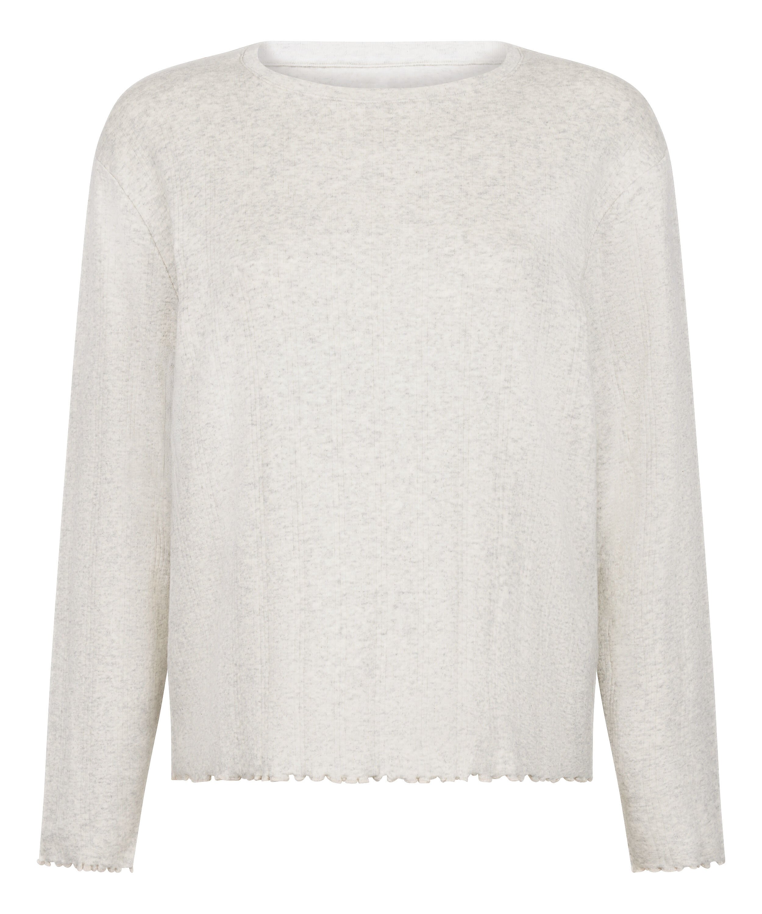 Pyjama Top Loose Pointelle, Gr&aring;