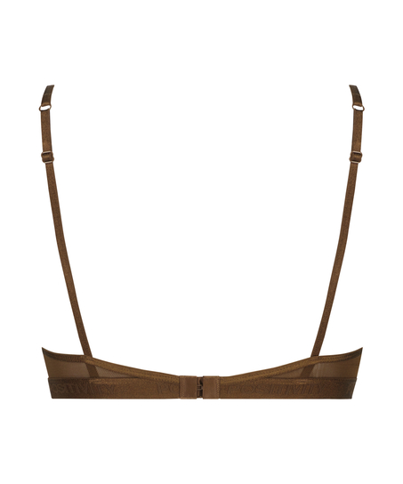 Icke formpressad bygel-bh Honey, Brun