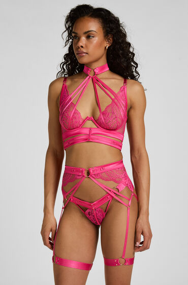 Hunkemöller Emmeline strumpebandshållare Rosa