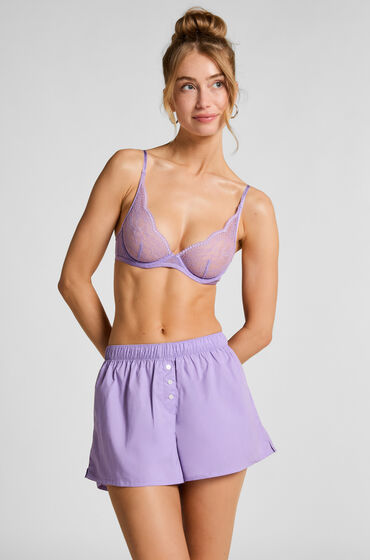 Hunkemöller Bomullsshorts Lila