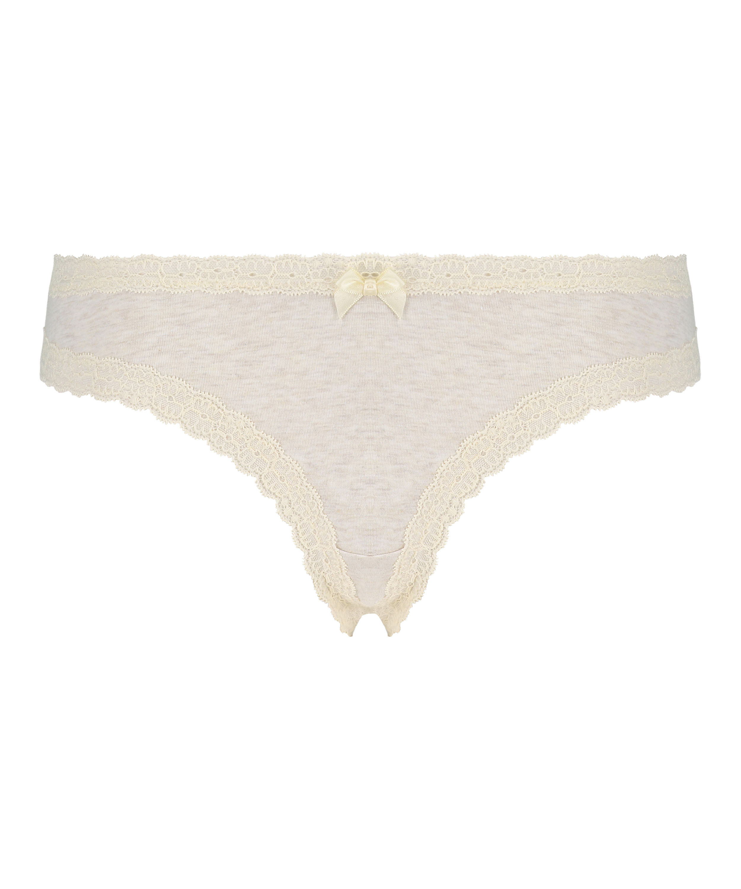 Brazilian-trosa i bomull, Beige, main