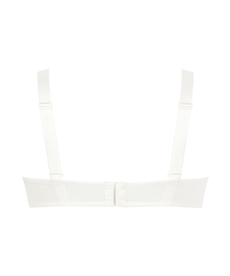 Formpressad axelbandslös bygel-bh Ameila, Vit