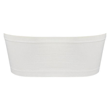 Seamless bandeautopp, Vit