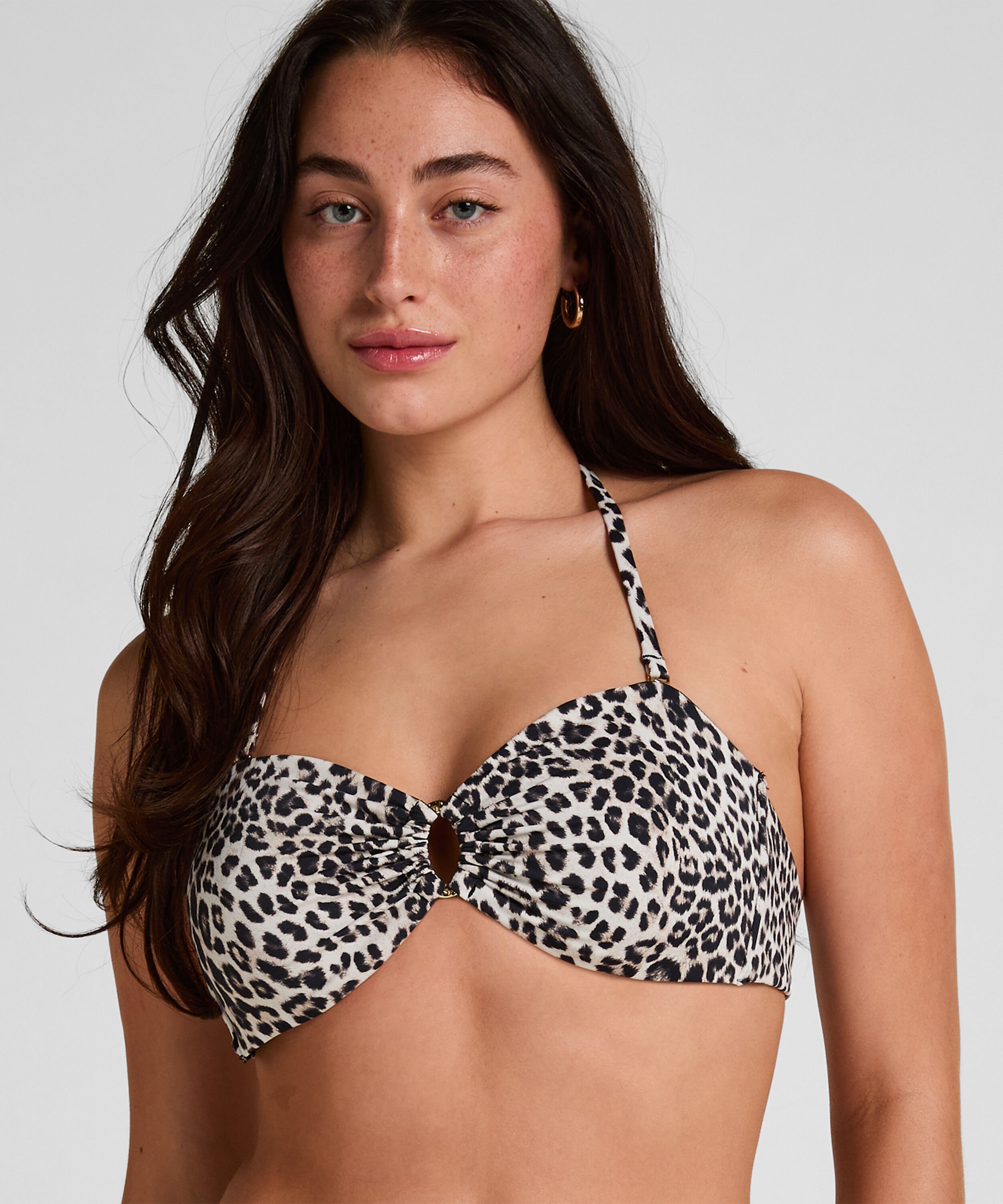 Bandeau Bikini Topp Leopard