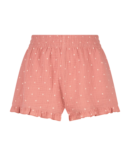 Bomullsshorts, Rosa