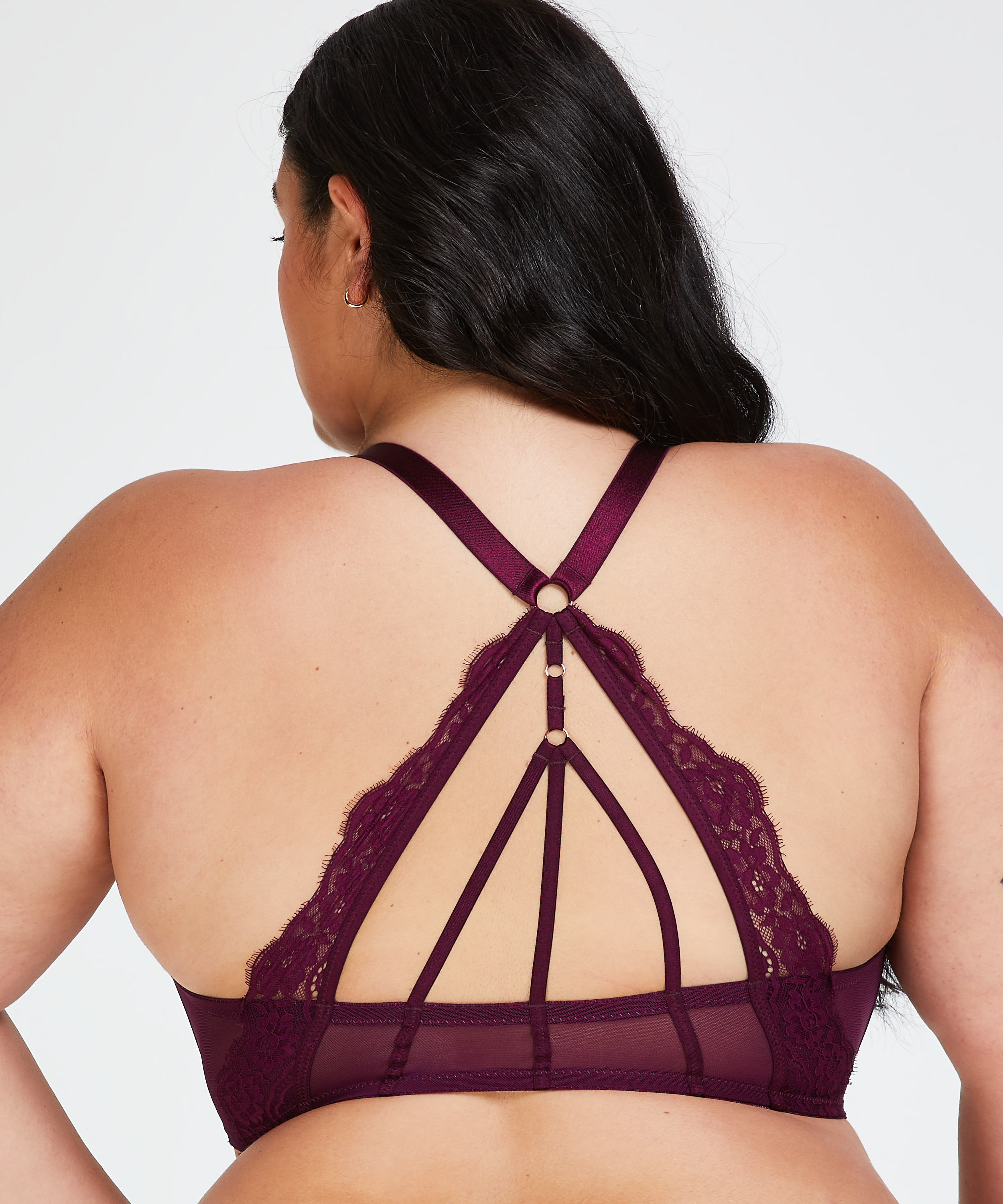 Melissa formpressad bygel-bh, Lila, main