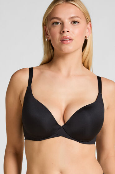 Hunkemöller Bekväm formpressad bygel-bh Smooth Svart