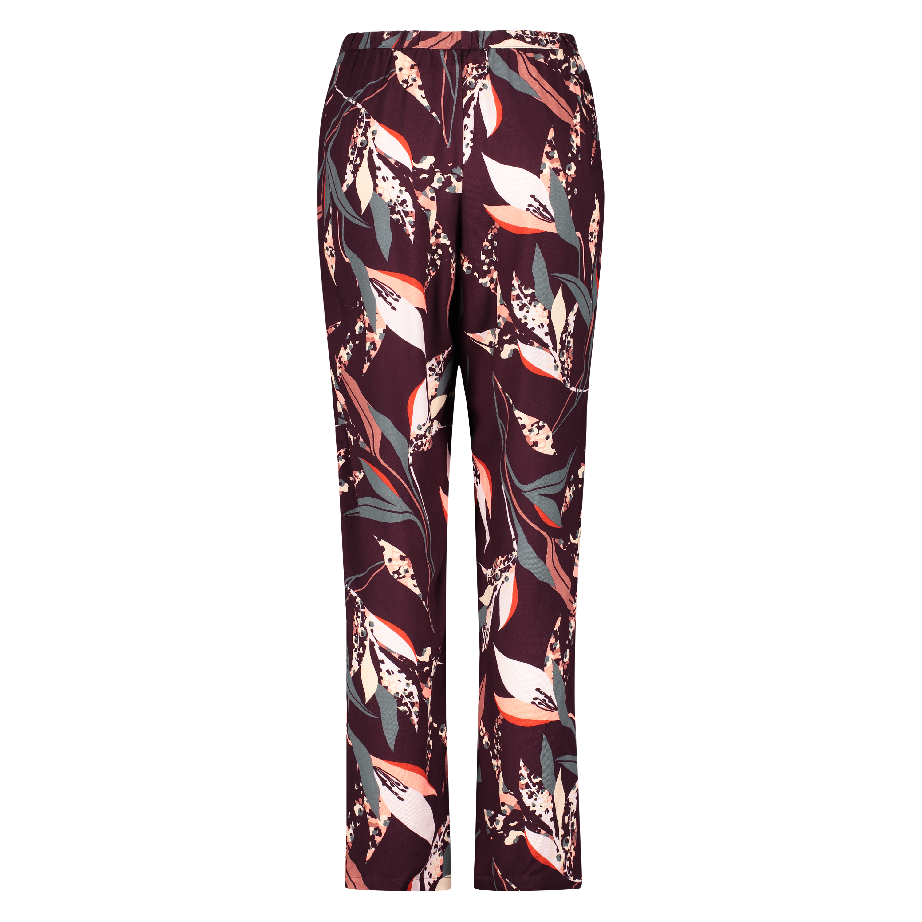 Petite Pyjamasbyxor i vävt tyg, röd, main