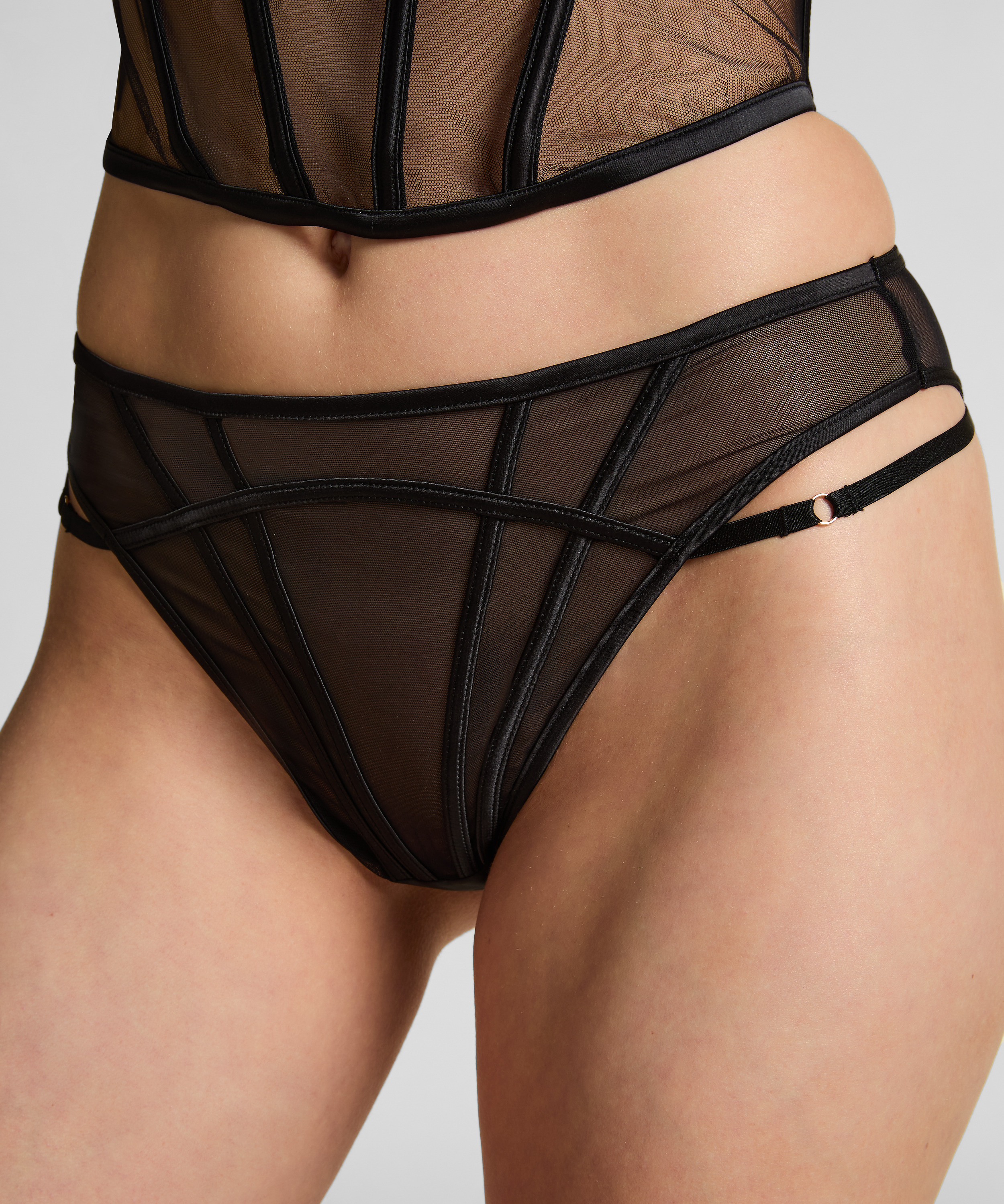 Brazilian-trosa Marie, Svart, main