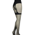 15 Denier Tights Suspender detalj, Svart