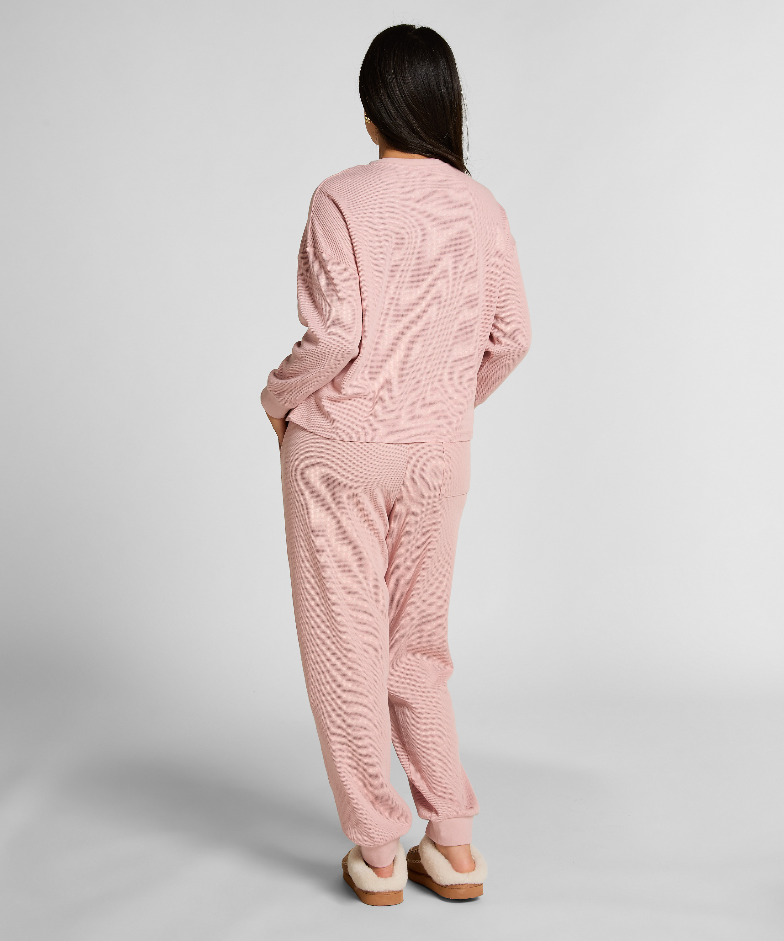 Joggers Waffle, Rosa, main