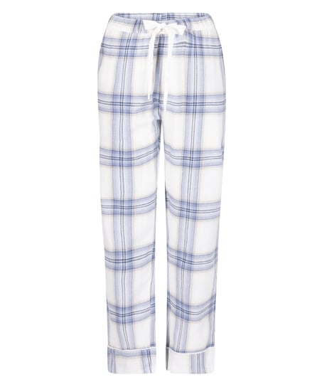 Pyjamasbyxori flanell, Bl&aring;