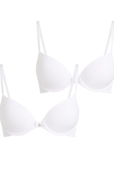 Hunkemöller Formpressad bygel-bh, 2-pack dam – bild 3