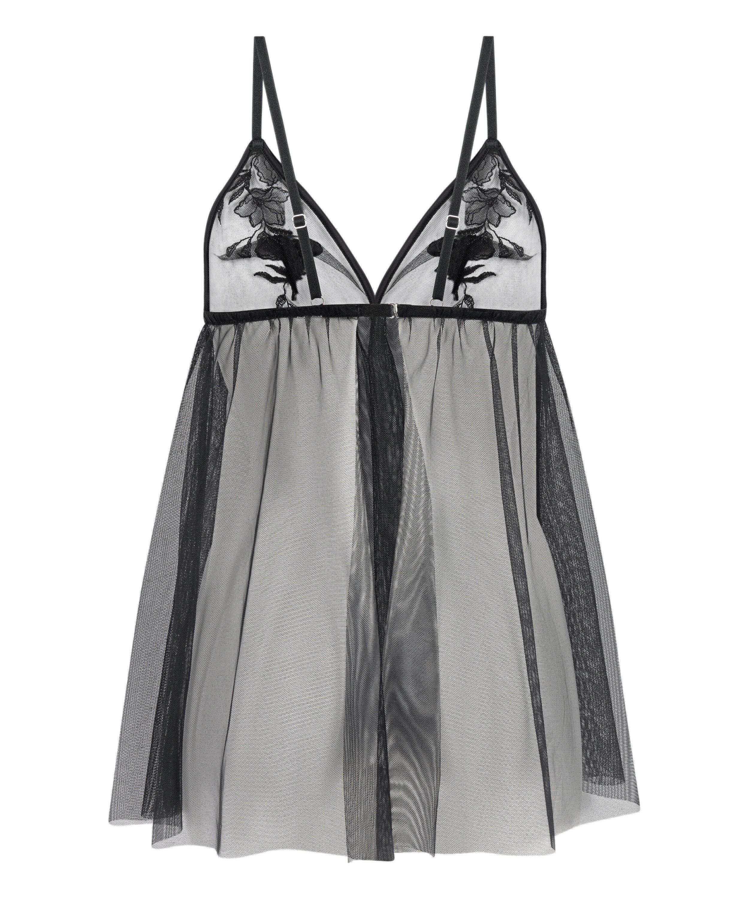 Hilton Babydoll, Svart, main