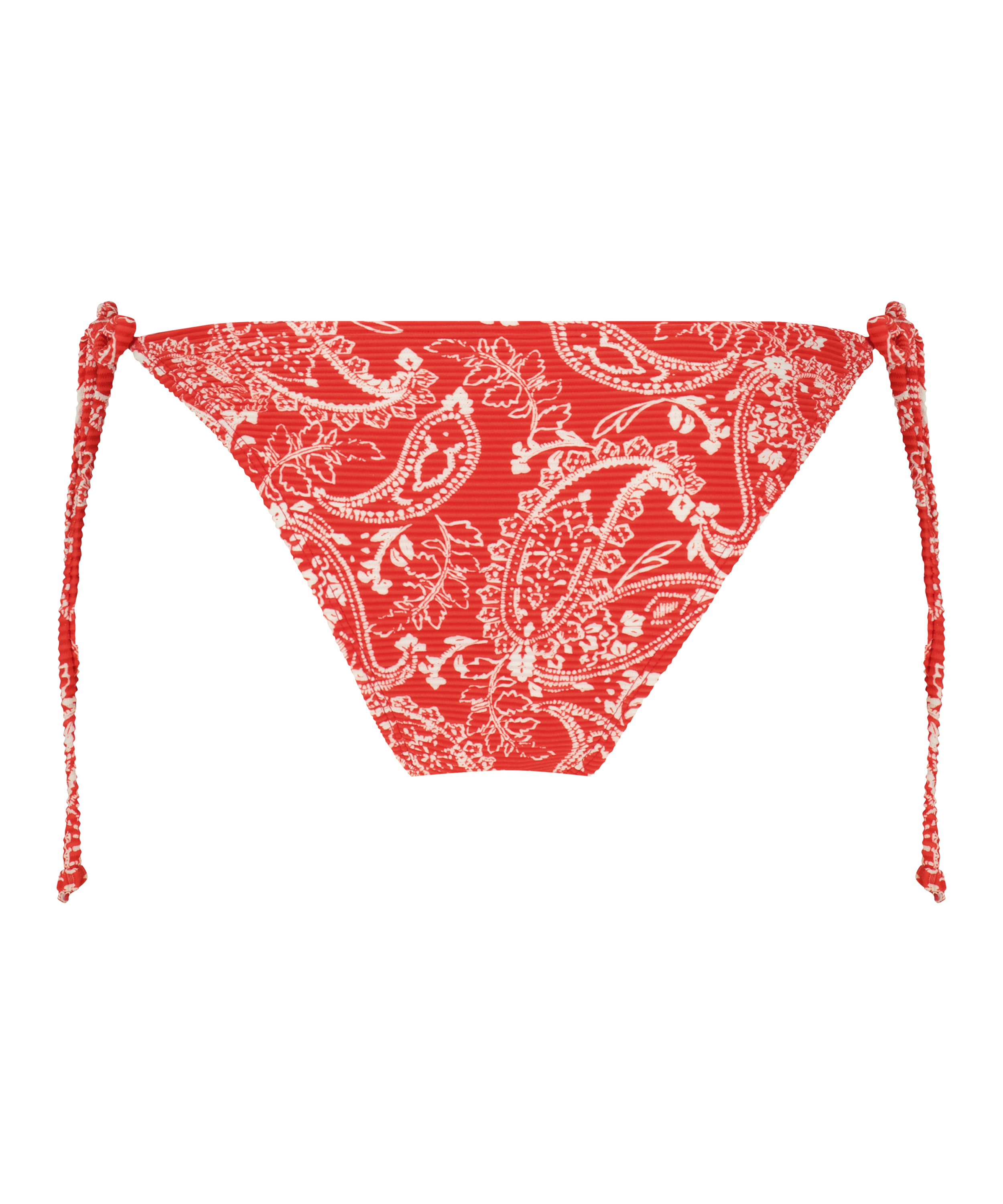 Paisley brazilian-bikiniunderdel, röd, main