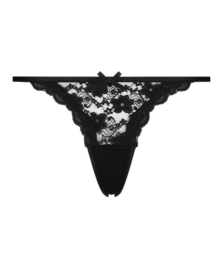 Stringtrosa Mini, Svart