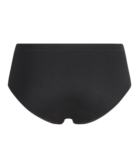 Charlotta rio-trosa med höga ben, Svart