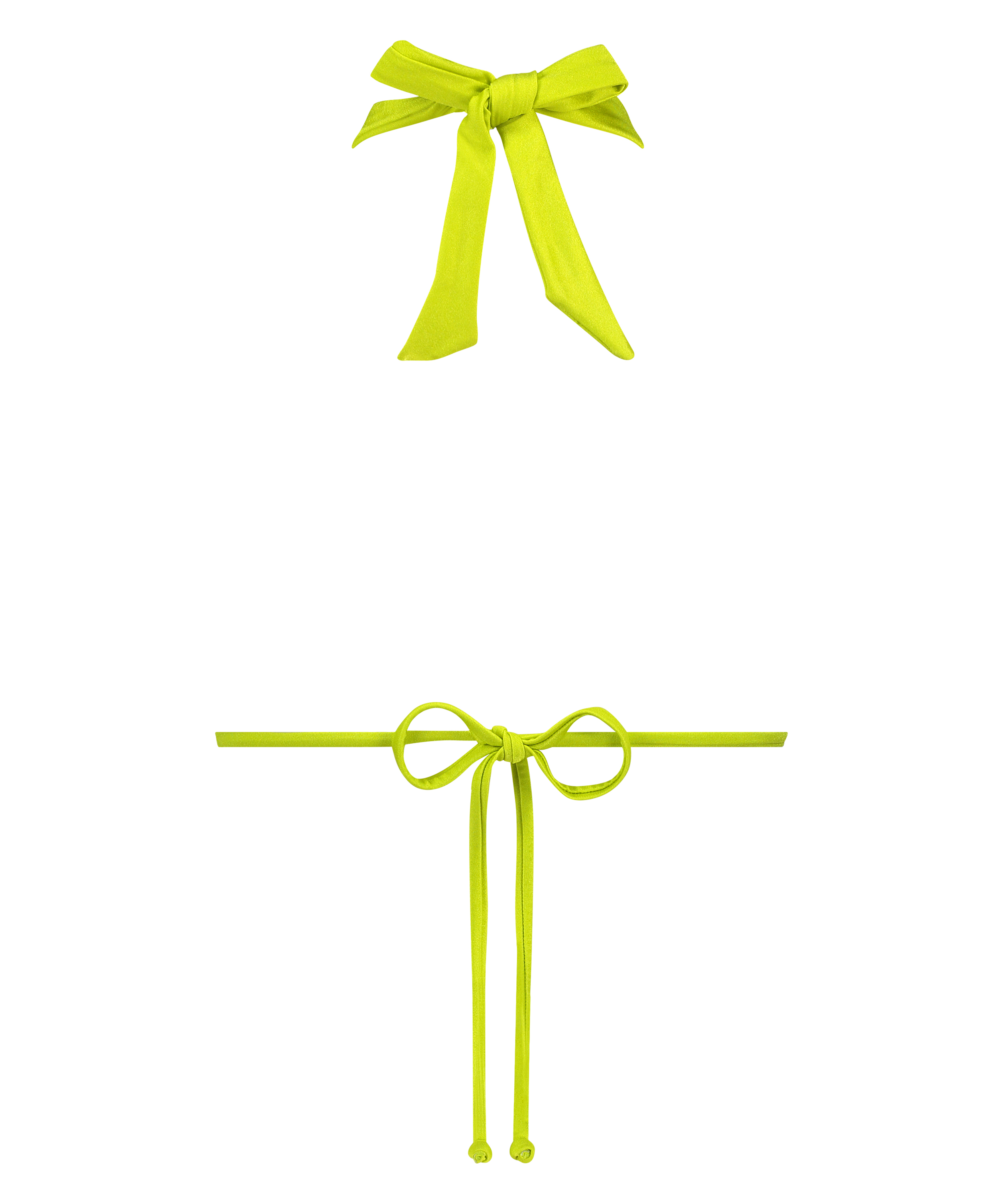 Triangel-bikiniöverdel Luxe Multi Way, grön, main