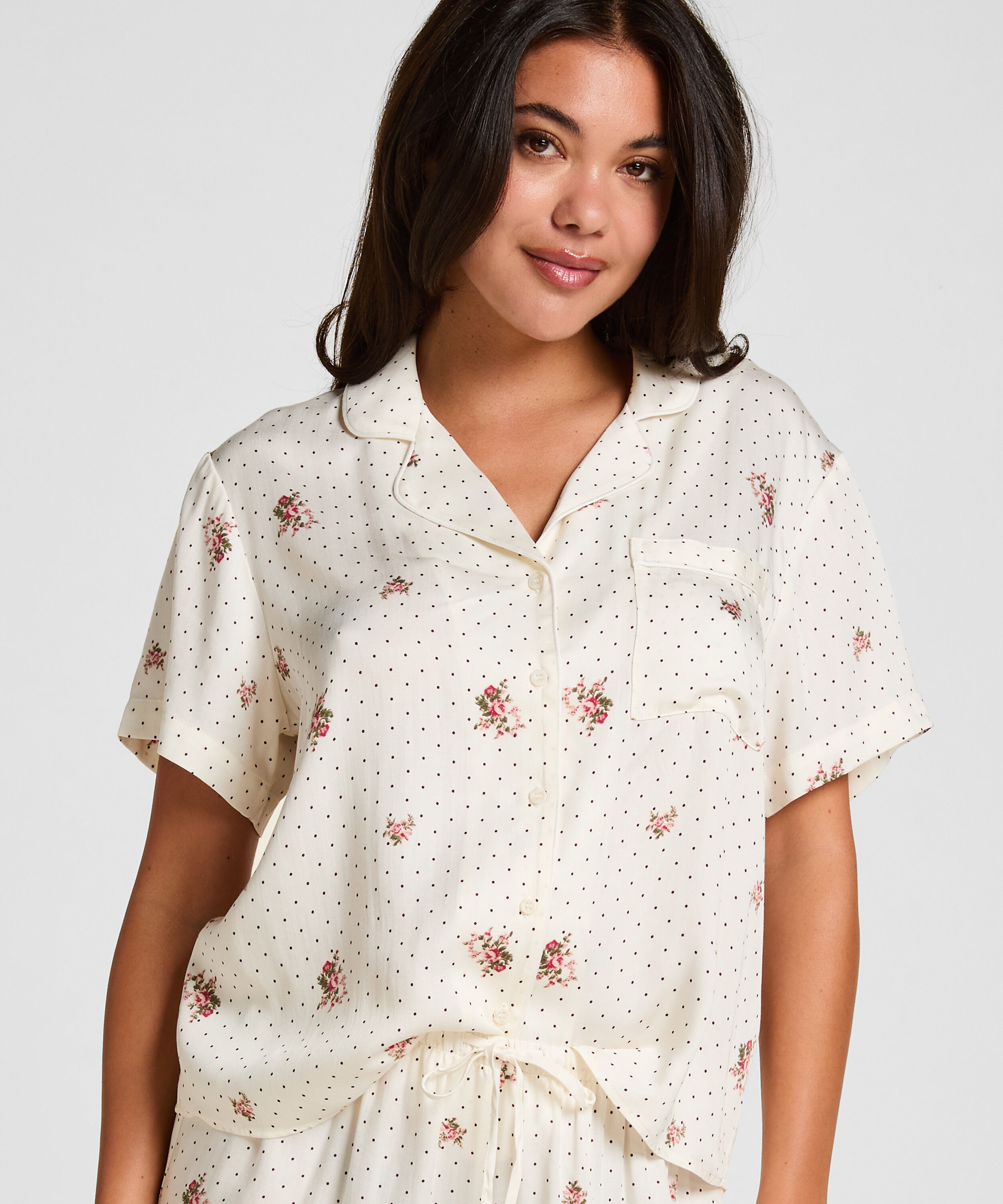 Pyjamasjacka Satin