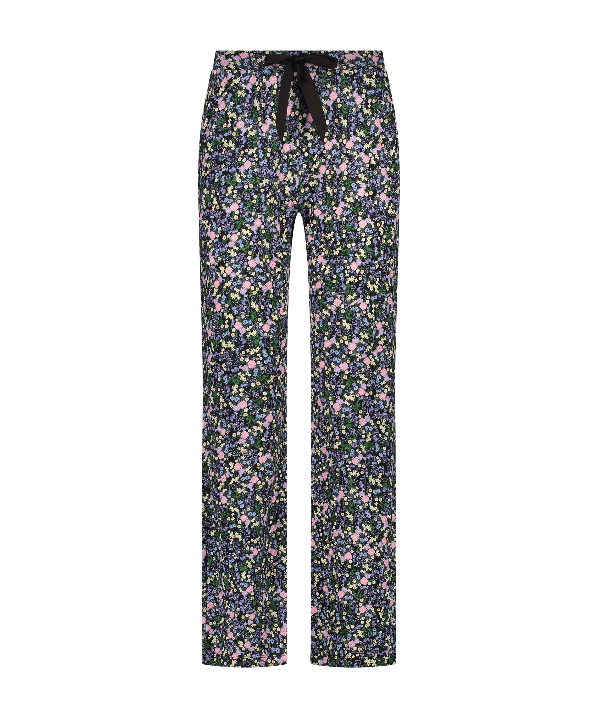 Tall pyjamasbyxor, Svart, main