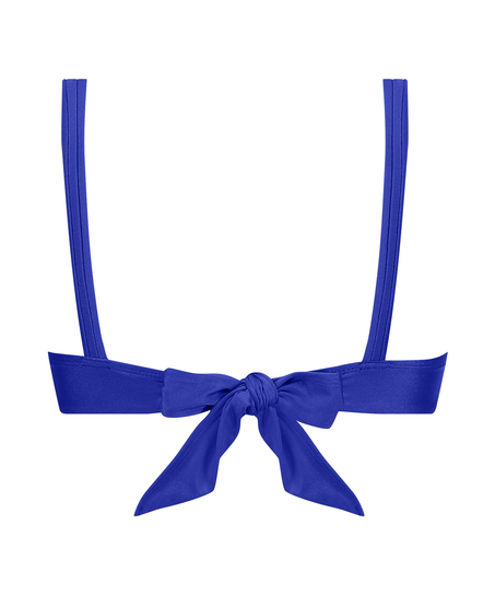 Triangel-bikiniöverdel Santorini, Blå