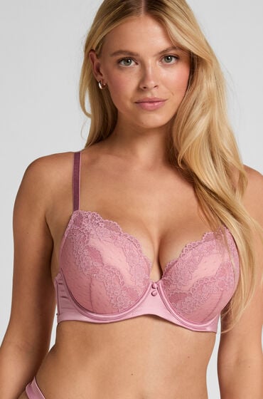 Hunkemöller Laila push-up-bh Rosa