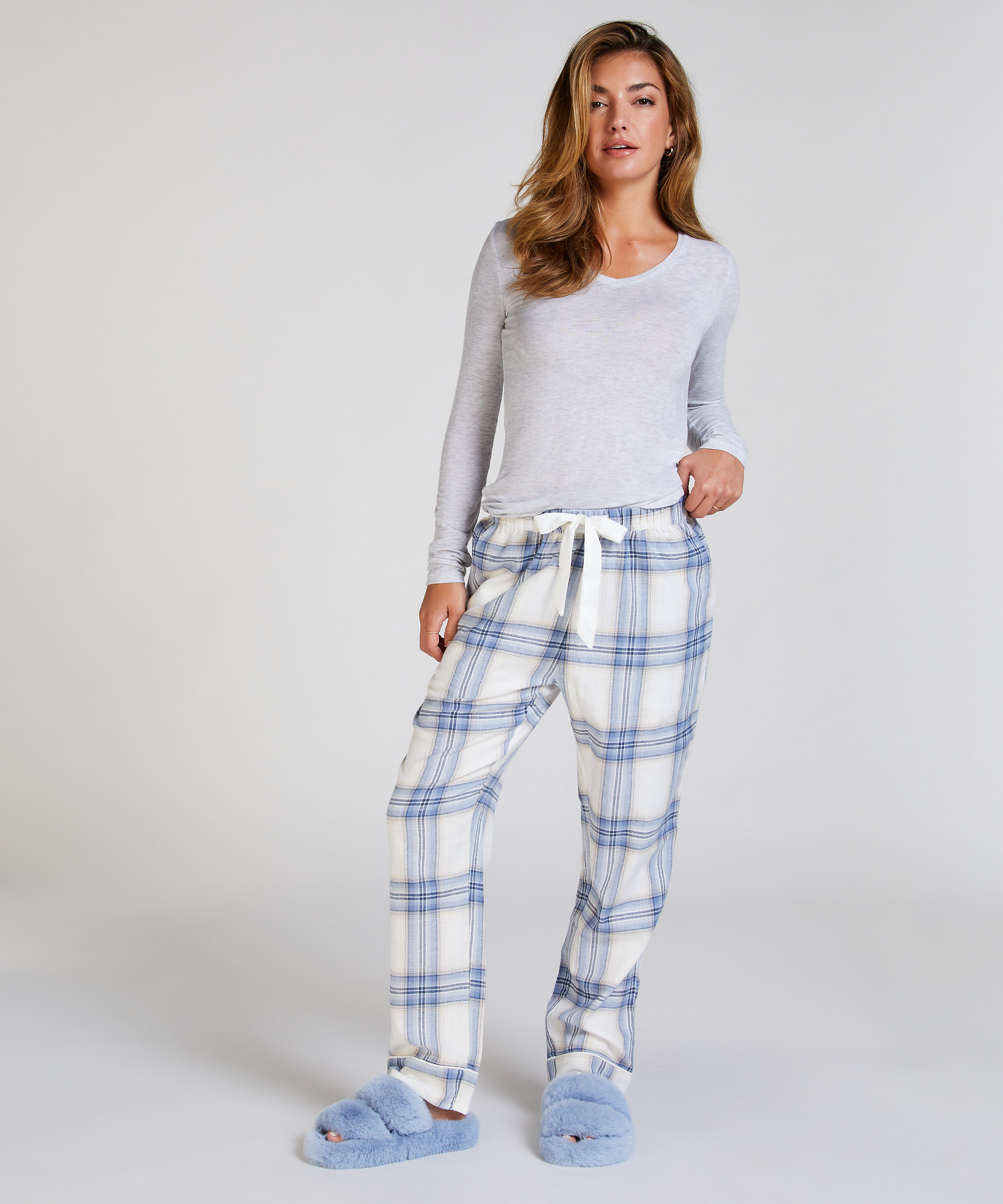 L&aring;ng&auml;rmad pyjamastopp, Gr&aring;, main